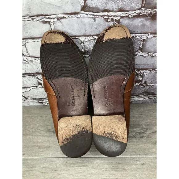 Cole Haan Brown Leather Slip On Penny Loafers Dress Shoes Men’s Sz 13N US/46EU