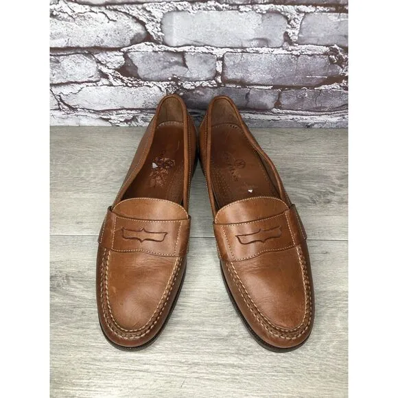 Cole Haan Brown Leather Slip On Penny Loafers Dress Shoes Men’s Sz 13N US/46EU