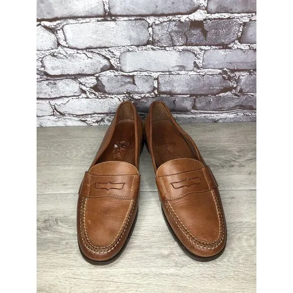 Cole Haan Brown Leather Slip On Penny Loafers Dress Shoes Men’s Sz 13N US/46EU