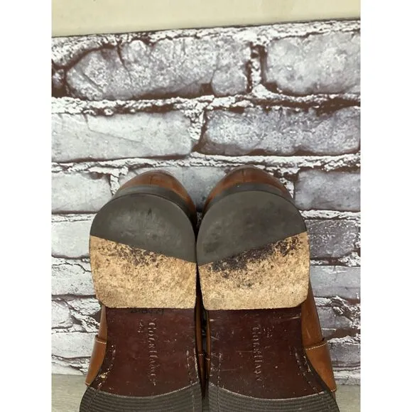 Cole Haan Brown Leather Slip On Penny Loafers Dress Shoes Men’s Sz 13N US/46EU