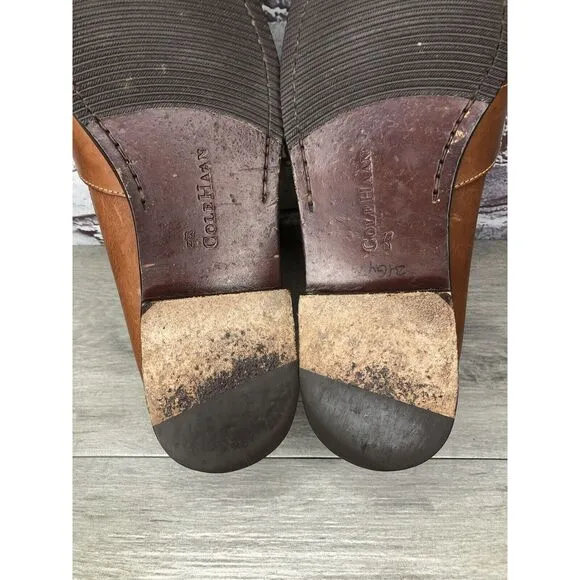 Cole Haan Brown Leather Slip On Penny Loafers Dress Shoes Men’s Sz 13N US/46EU