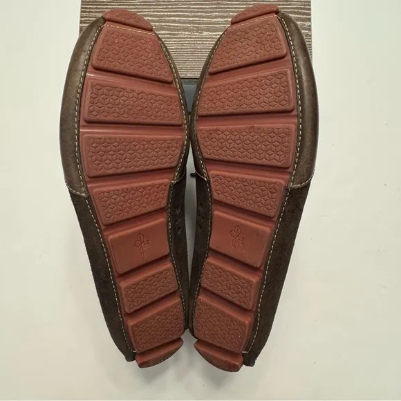 Cole Haan Chukka Moccasin Driver Sole Boots Brown Suede 13 Lace Up Shoes