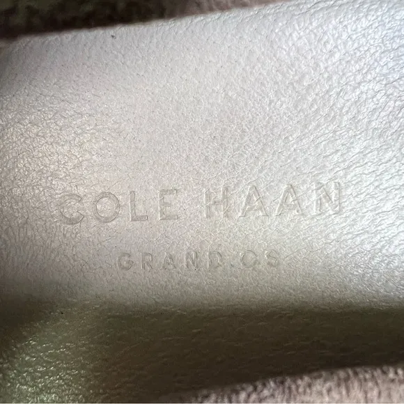 Cole Haan Driving Shoes Loafers Sz 10.5 M  Beige Suede Lace Up Casual Shoes