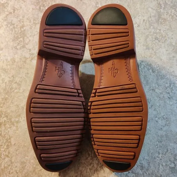 Cole Haan Great Jones Saddle Suede Lace Up Black Brown Men's 9.5 M ( Clean )
