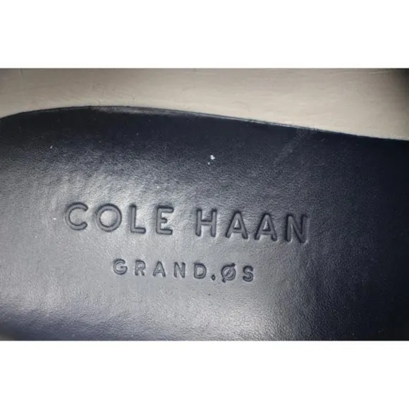 Cole Haan Men's 9.5 Original Grand Plain Toe Oxford Shoes  C27997 Soft Black