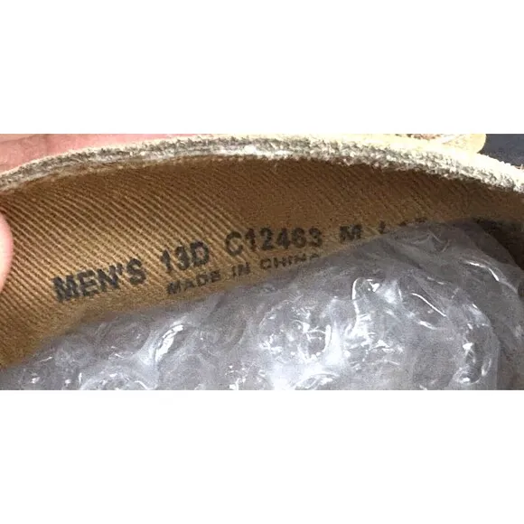 Cole Haan Men's Moccassins Driving Loafers Shoes Size 13 D Suede Tan C12463
