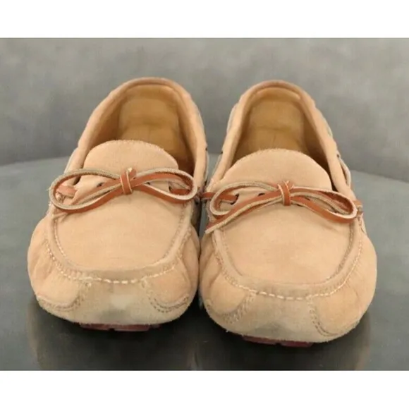 Cole Haan Men's Moccassins Driving Loafers Shoes Size 13 D Suede Tan C12463
