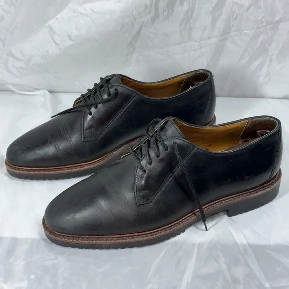 Cole Haan Men's Size 8.5 M Black Leather Oxford Casual Lace Up Shoes 6360