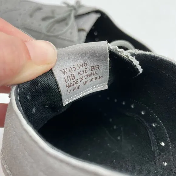 Cole Haan | NWOB Women's Grand Tour Gray Suede Oxford Shoes Lace Up Sneakers