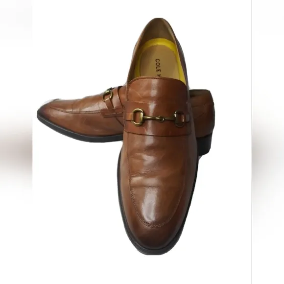 Cole Haan Rafael Bit Loafer Men's Size 12 Shoes British Tan