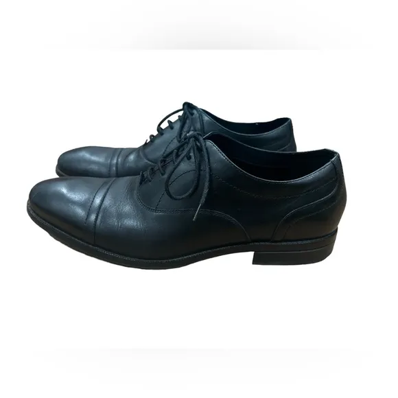 Cole Haan Sawyer Oxford Cap Toe Black Dress‎ Shoes Men's Size 12M Style C35106