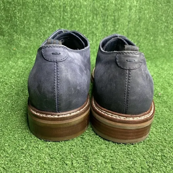 Cole Haan Shoes Frankland Grand Plain Toe Oxford Navy C31421 Men Size 9.5