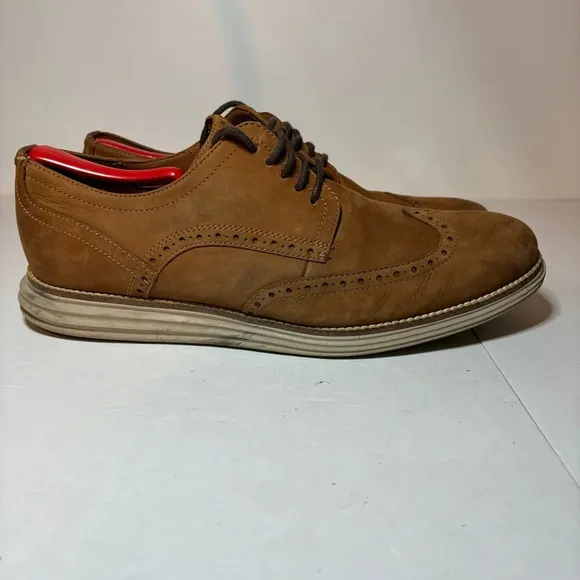 Cole Haan Shoes Men Size 12 M Original Grand Wingtip Lace Up Grand OS C30345