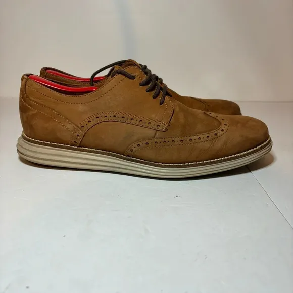 Cole Haan Shoes Men Size 12 M Original Grand Wingtip Lace Up Grand OS C30345
