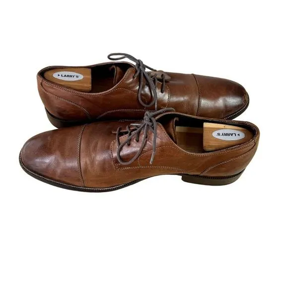 Cole Haan Shoes Mens 13 M Brown Benton Oxford Cap Toe Dressy Casual Lace Up