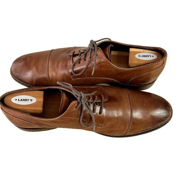Cole Haan Shoes Mens 13 M Brown Benton Oxford Cap Toe Dressy Casual Lace Up