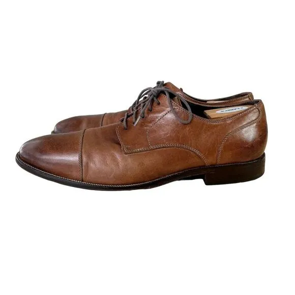 Cole Haan Shoes Mens 13 M Brown Benton Oxford Cap Toe Dressy Casual Lace Up