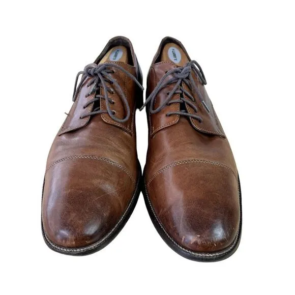 Cole Haan Shoes Mens 13 M Brown Benton Oxford Cap Toe Dressy Casual Lace Up