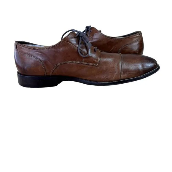 Cole Haan Shoes Mens 13 M Brown Benton Oxford Cap Toe Dressy Casual Lace Up