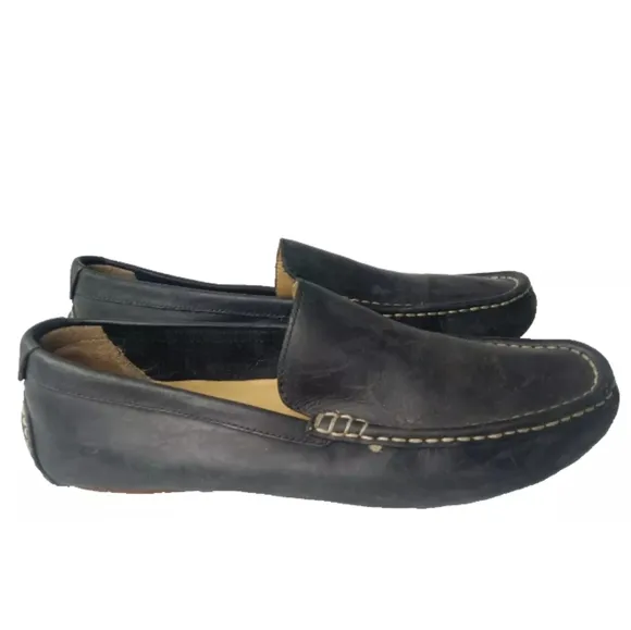 Cole Haan Somerset Venetian Driver C11402 Mens 9.5 Shoes Loafers Moccasin Black