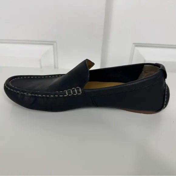 Cole Haan Somerset Venetian II Men’s Black Loafers Driving Shoes Size 8W