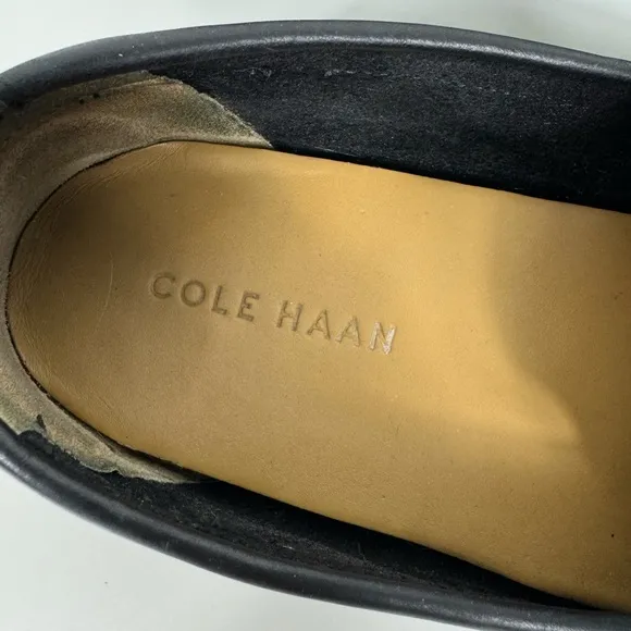 Cole Haan Somerset Venetian II Men’s Black Loafers Driving Shoes Size 8W