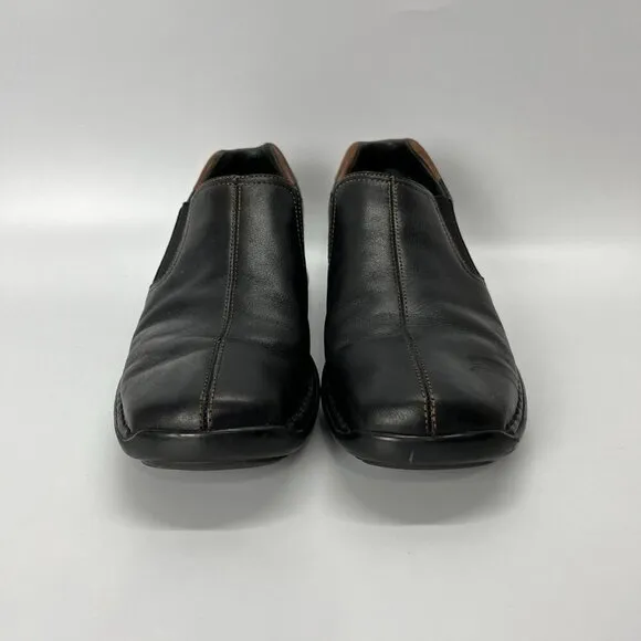 Cole Haan ZENO II Slip On Men's Black Leather Loafers Casual Shoes Size 9