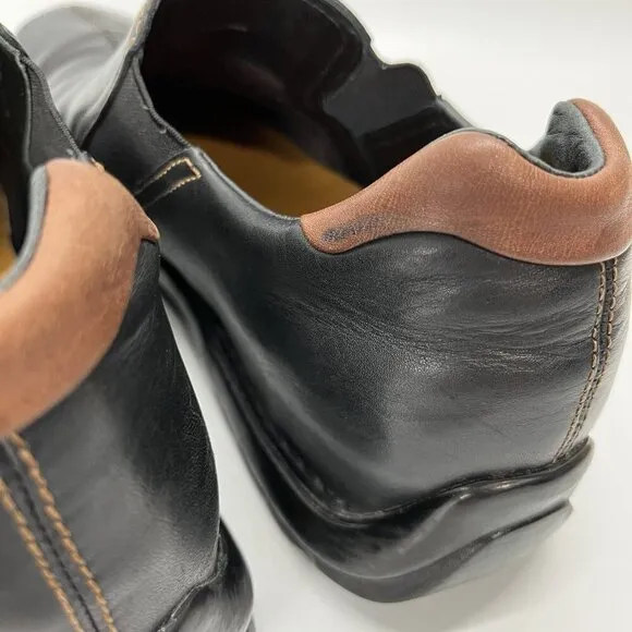Cole Haan ZENO II Slip On Men's Black Leather Loafers Casual Shoes Size 9