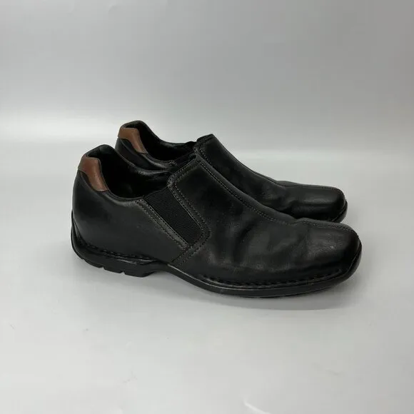 Cole Haan ZENO II Slip On Men's Black Leather Loafers Casual Shoes Size 9