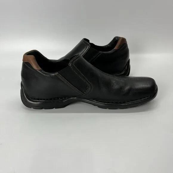 Cole Haan ZENO II Slip On Men's Black Leather Loafers Casual Shoes Size 9