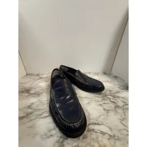 COLE HAAN ZER0 GRAND PINCH PENNY BLUE LOAFER SHOES MEN'S SIZE 9.5