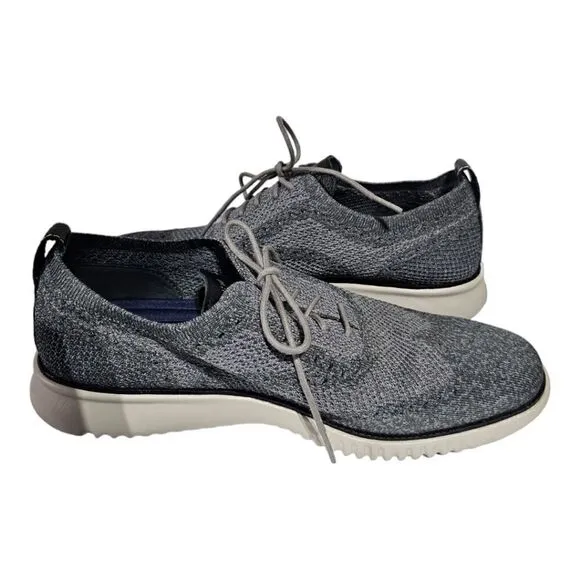 COLE HAAN Zerogrand Grand Os Wingtip Oxford Shoes - Size 11