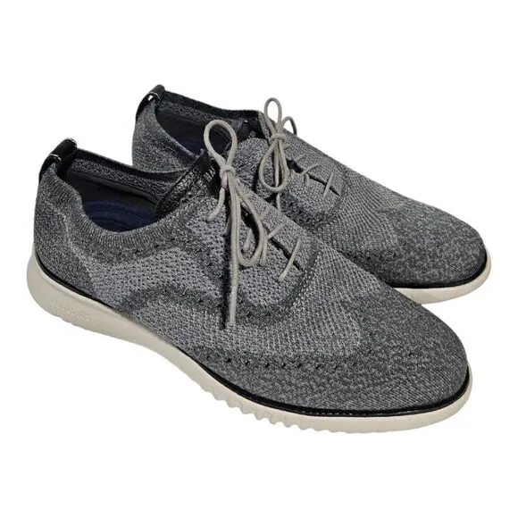 COLE HAAN Zerogrand Grand Os Wingtip Oxford Shoes - Size 11