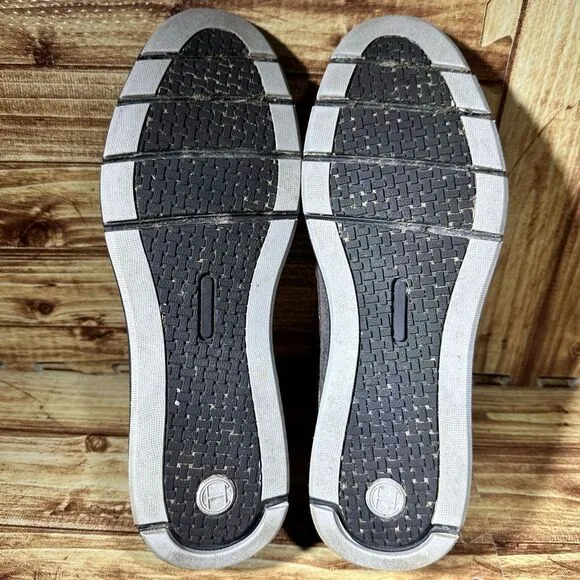 Cole Haan Leather Loafers Boat Shoes Mens Size 10 M US Gray Distressed C12360