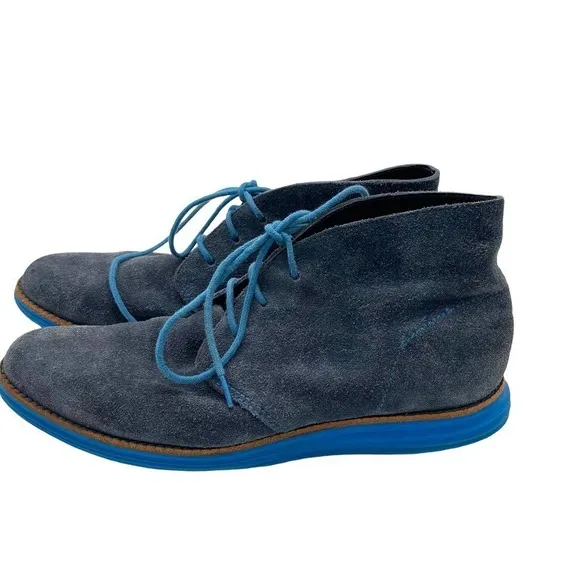 cole hann Lunar Grand suede lace up shoes