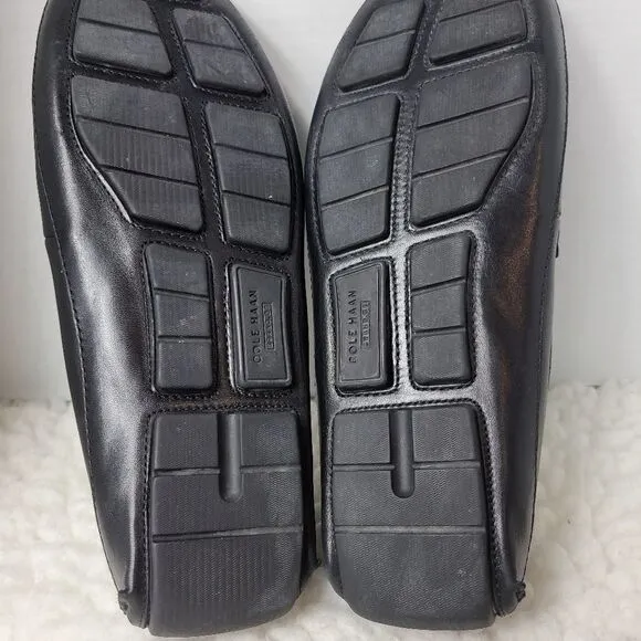 Cole Haan Wyatt Bit Driver Men's Casual Shoes Size 11 Black Leather C35783