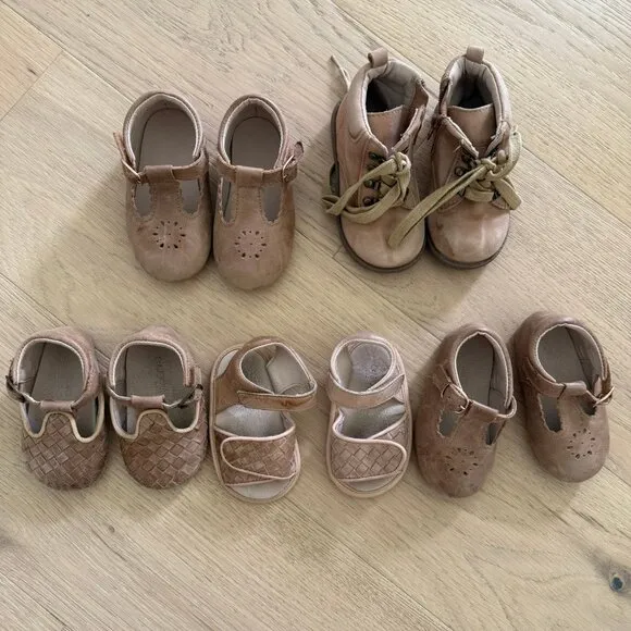 Consciously Baby Leather Shoes