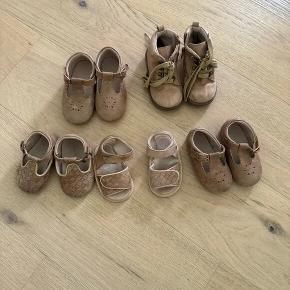 Consciously Baby Leather Shoes