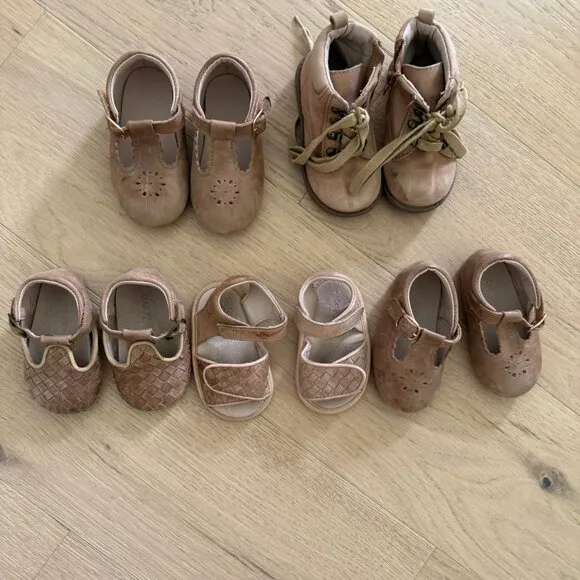 Consciously Baby Leather Shoes