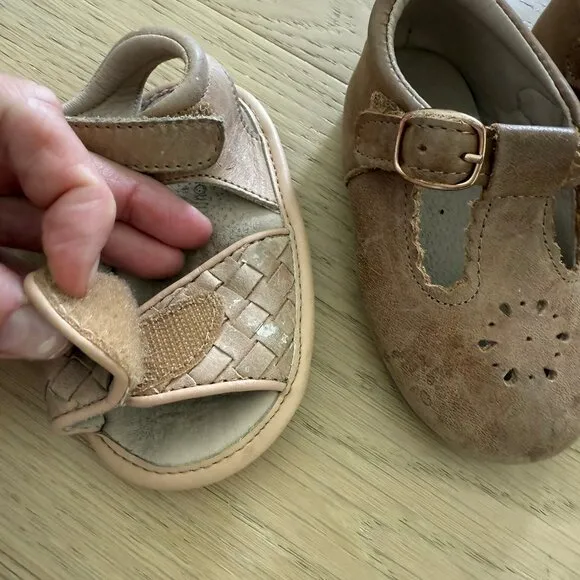 Consciously Baby Leather Shoes