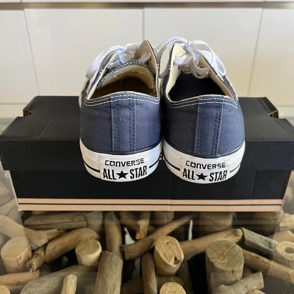 CONVERSE ALL STAR OX Navy Shoes Size 11 Men / 13 Women