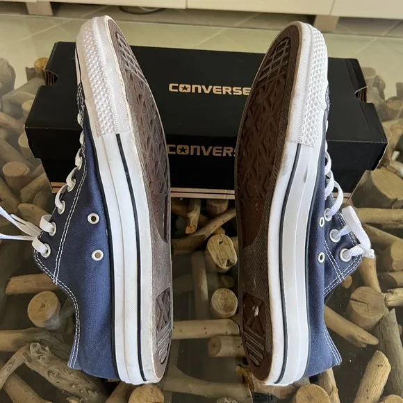 CONVERSE ALL STAR OX Navy Shoes Size 11 Men / 13 Women