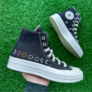 💝Converse Chuck 70 Hi Black / Vintage White
