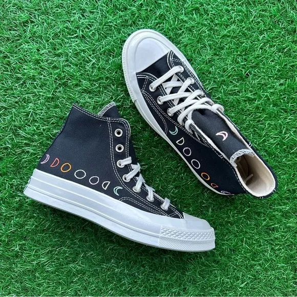 💝Converse Chuck 70 Hi Black / Vintage White