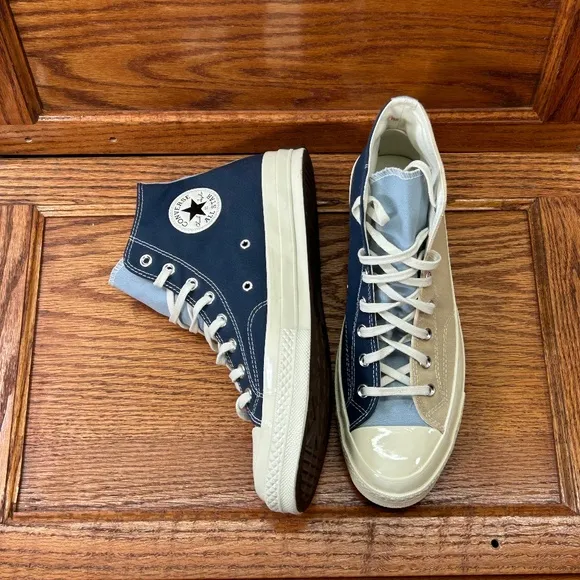 Converse Chuck 70 Hi Navy Oat Milk Ocean Retreat Shoes
