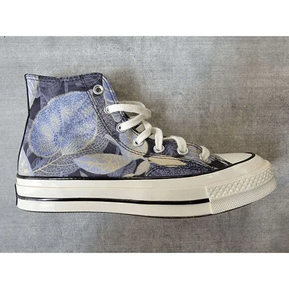 Converse chuck 70 Hi tropical leaf print Storm US women size 7