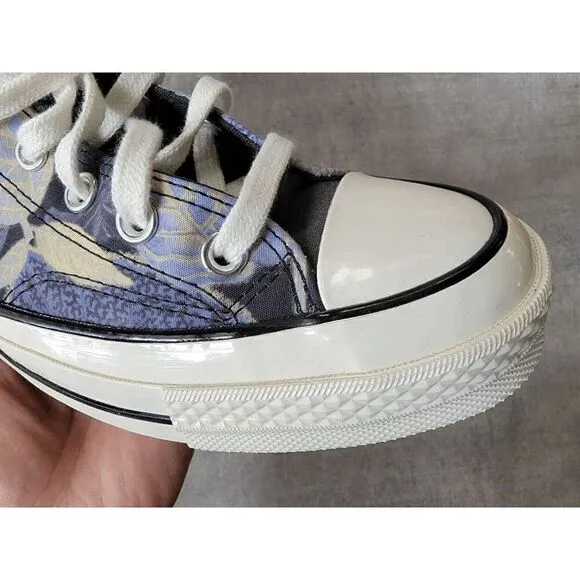Converse chuck 70 Hi tropical leaf print Storm US women size 7