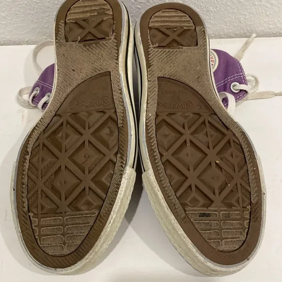 Converse Chuck Taylor All Star Hi Top Purple Sneakers |Size 7 Women’s