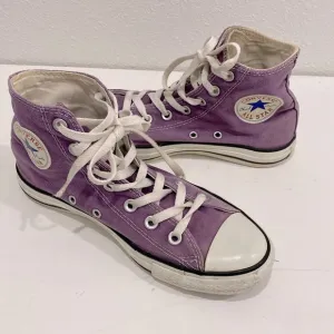 Converse Chuck Taylor All Star Hi Top Purple Sneakers |Size 7 Women’s