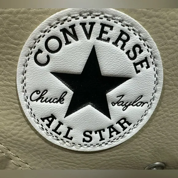 Converse Chuck Taylor All Star Malden Street Mid Beige Shoes women’s Size 11.5